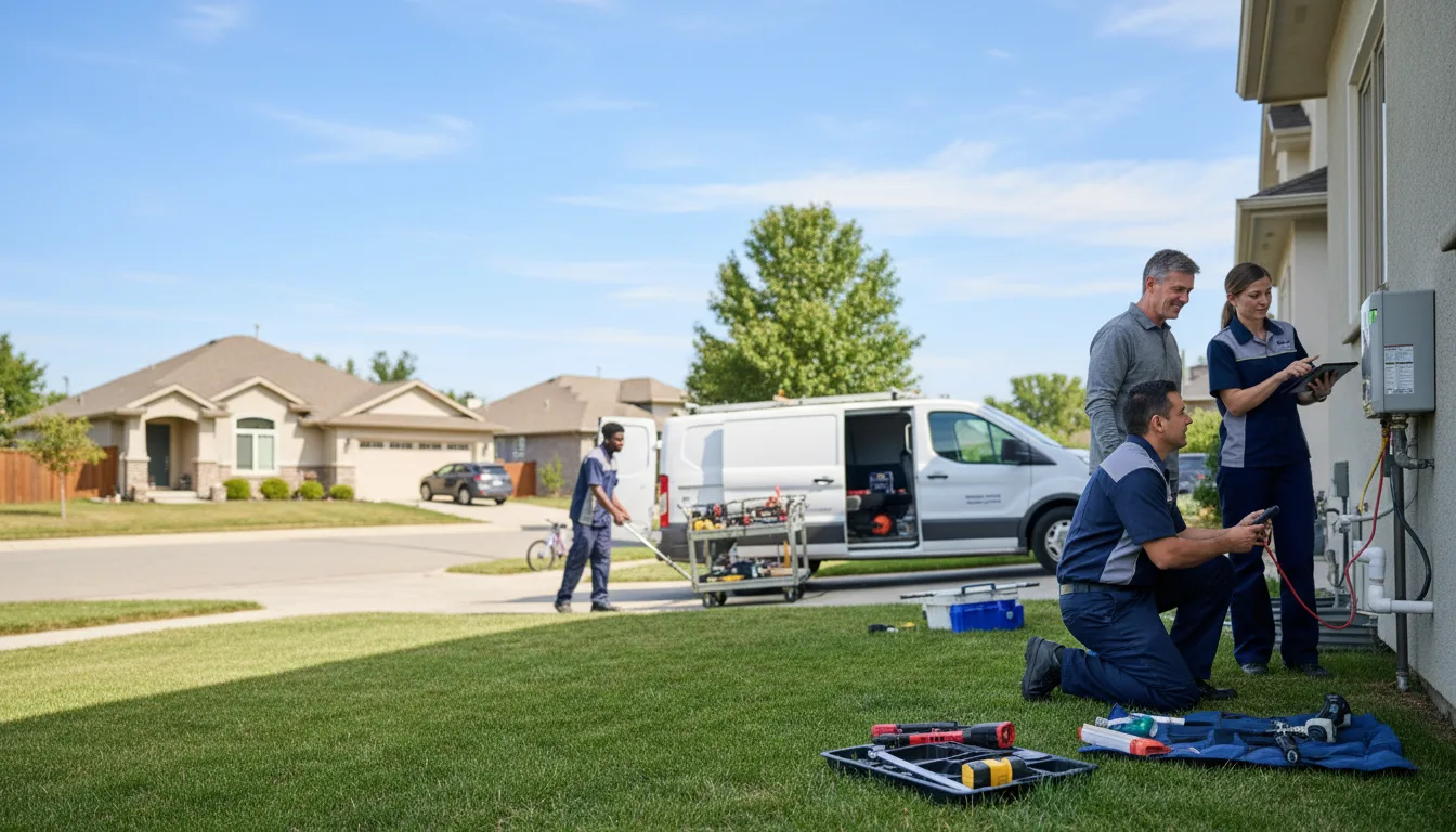 Tankless water heater service in Sebec, ME